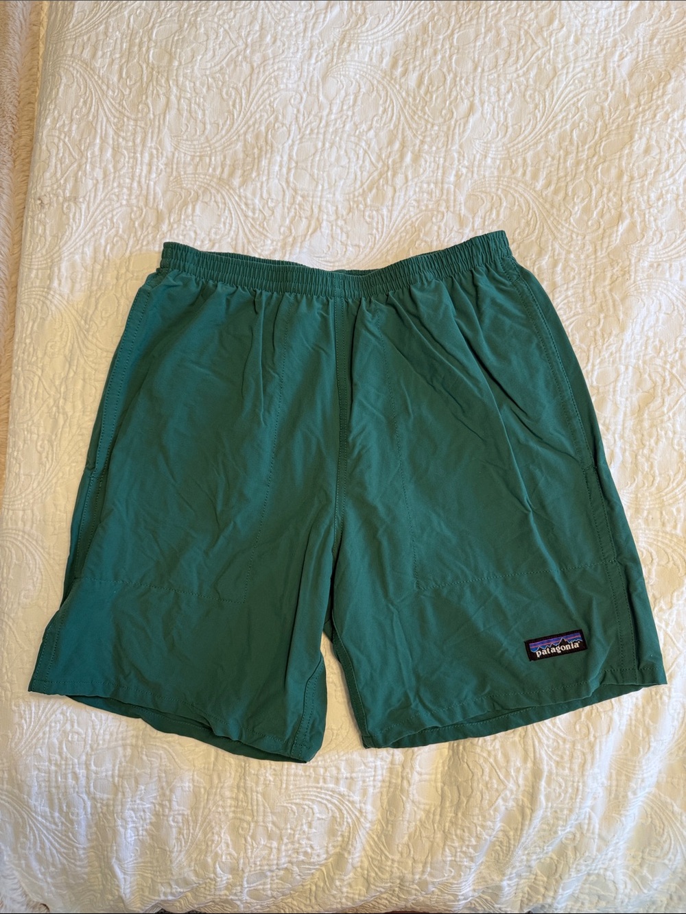 Patagonia Men's Teal Swimming/ Athletic Shorts